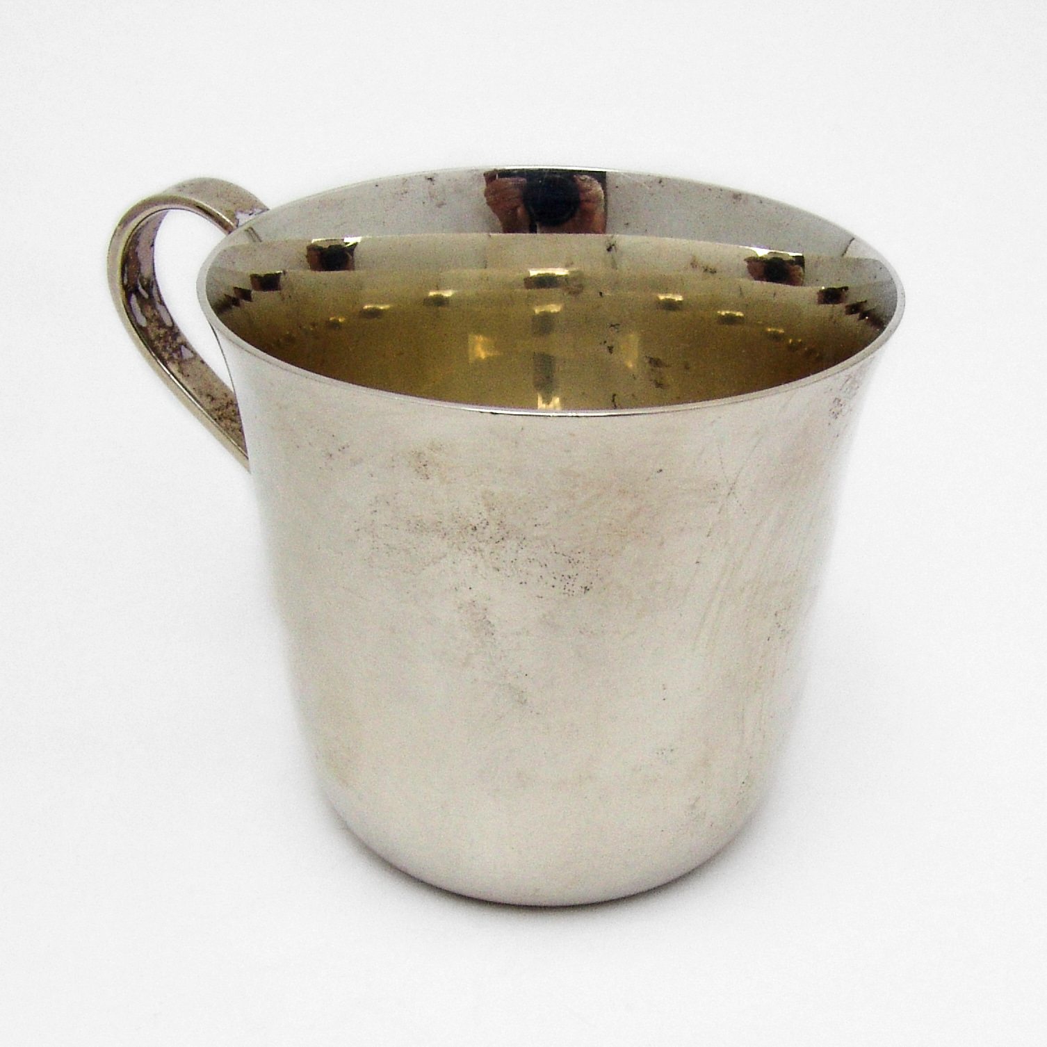 Tiffany Modernist Baby Childs Cup Sterling Silver No Mono eBay