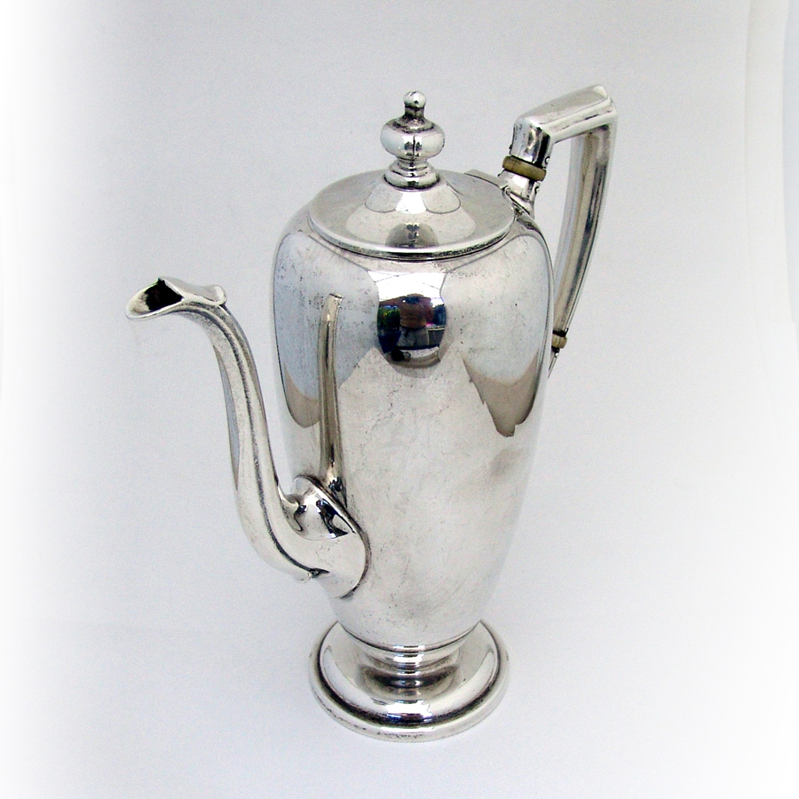 Pointed Antique Demitasse Coffee Pot Reed Barton Sterling Silver eBay